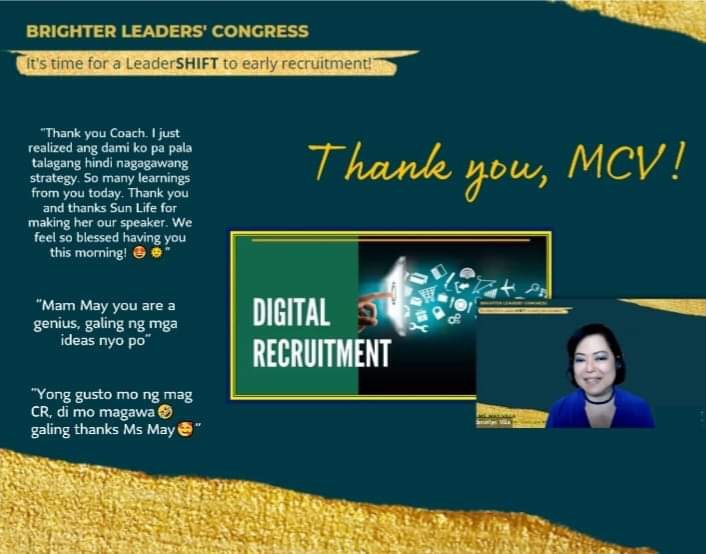 Attendee feedback from an MCV speaking event
